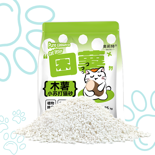 Cassava Cat litter OEM Factory in China